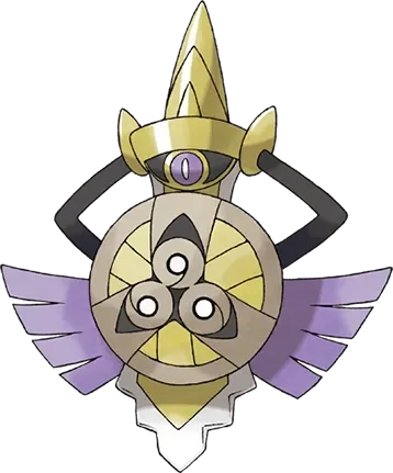 Aegislash artwork, shown at its canon height of 1.7 m