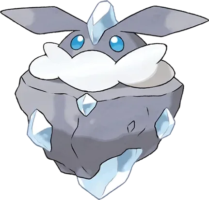 Carbink artwork, shown at its canon height of 30 cm