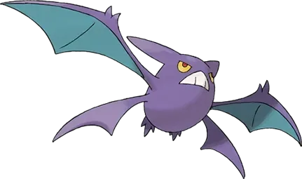 Crobat artwork, shown at its canon height of 1.8 m