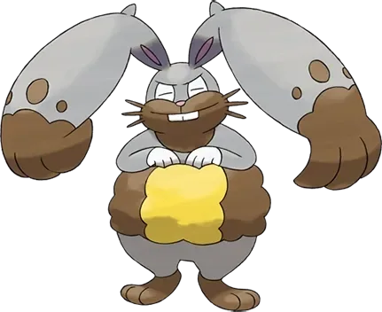 Diggersby artwork, shown at its canon height of 1 m