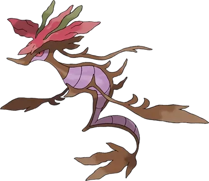 Dragalge artwork, shown at its canon height of 1.8 m