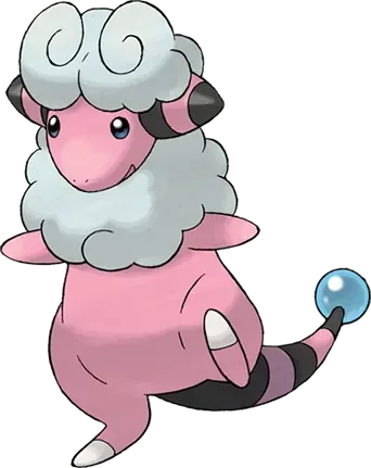 Flaaffy artwork, shown at its canon height of 80 cm