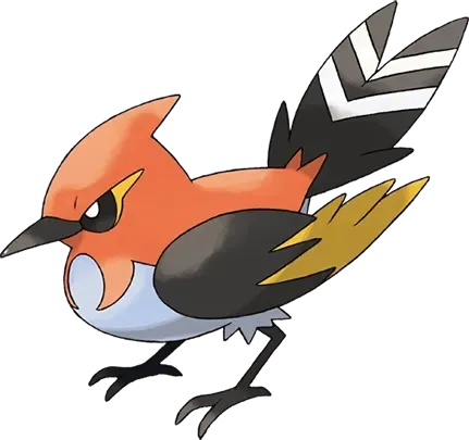 Fletchinder artwork, shown at its canon height of 70 cm