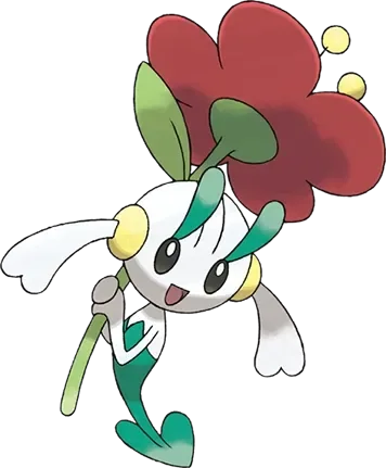 Floette artwork, shown at its canon height of 20 cm