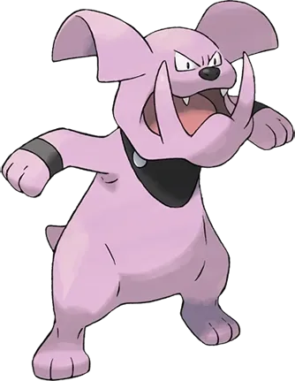 Granbull artwork, shown at its canon height of 1.4 m