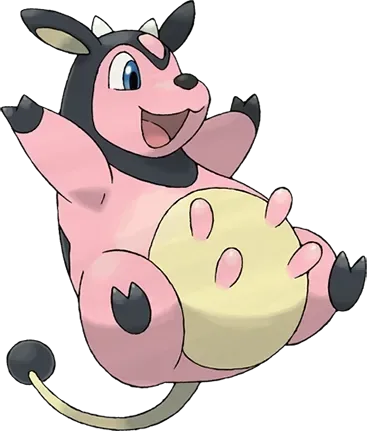 Miltank artwork, shown at its canon height of 1.2 m