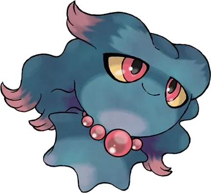 Misdreavus artwork, shown at its canon height of 70 cm