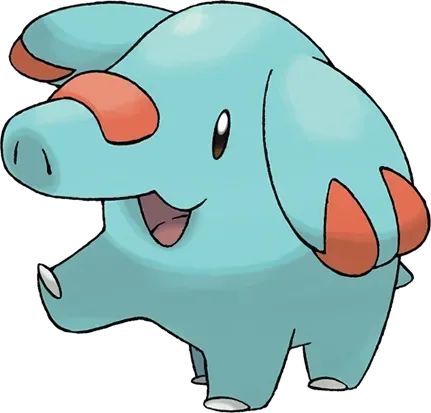 Phanpy artwork, shown at its canon height of 50 cm