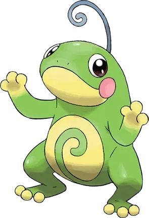 Politoed artwork, shown at its canon height of 1.1 m