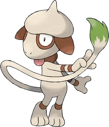 Smeargle artwork, shown at its canon height of 90 cm