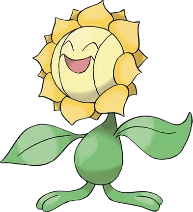 Sunflora artwork, shown at its canon height of 80 cm