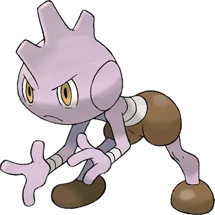 Tyrogue artwork, shown at its canon height of 70 cm